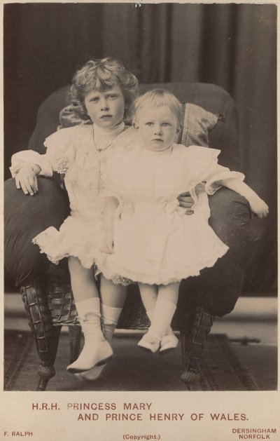 Prinsessan Mary och prins Henrik av Wales av English Photographer