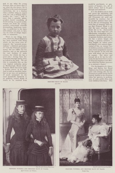 Prinsessan Maud av Wales av English Photographer