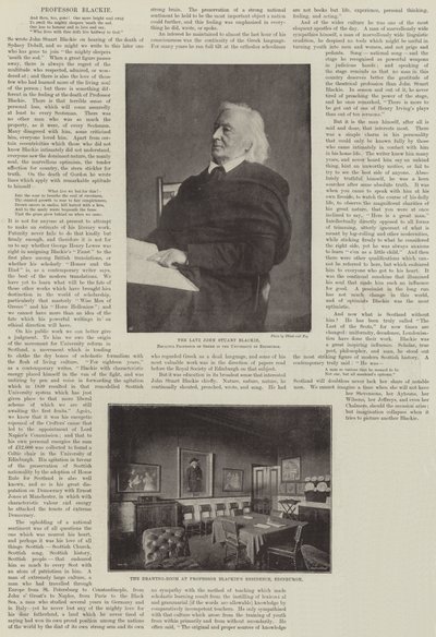 Professor Blackie av English Photographer