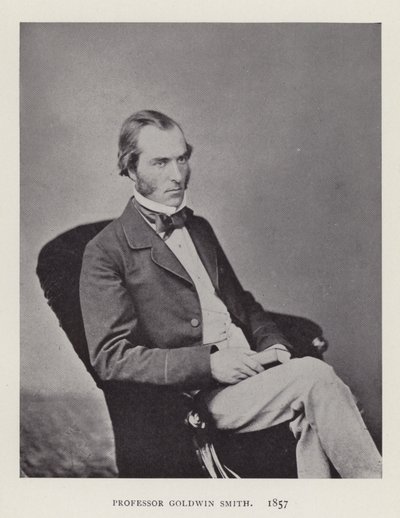 Professor Goldwin Smith, 1857 av English Photographer