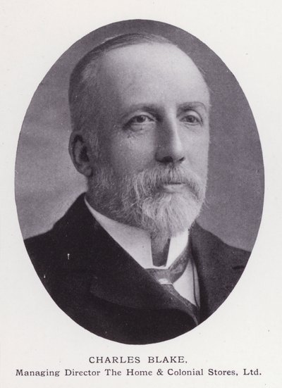 Prominent Men of London: Charles Blake (s/v foto) av English Photographer
