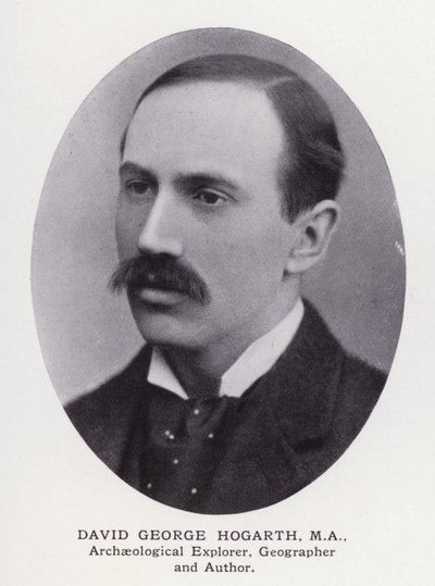Prominent Men of London: David George Hogarth (s/v foto) av English Photographer