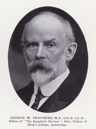 Prominent Men of London: George W Prothero (s/v foto) av English Photographer