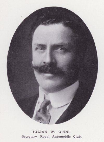 Prominent Men of London: Julian W Orde (s/v foto) av English Photographer