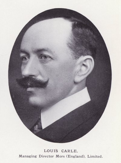 Prominent Men of London: Louis Carle (s/v foto) av English Photographer