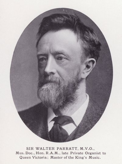 Prominent Men of London: Sir Walter Parratt (s/v foto) av English Photographer