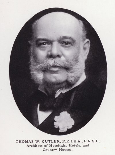 Prominent Men of London: Thomas W Cutler (s/v foto) av English Photographer