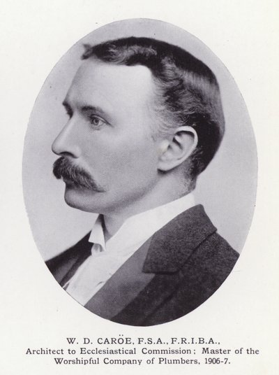 Prominent Men of London: W D Caroe (s/v foto) av English Photographer