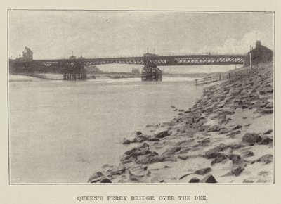 Queens Ferry Bridge, över Dee av English Photographer