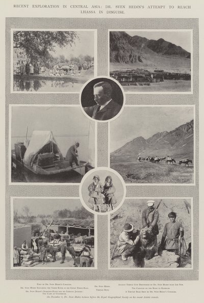 Senaste utforskning i Centralasien, Dr Sven Hedins försök att nå Lhassa i förklädnad av English Photographer