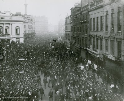 Reformdemonstration, 21 juli 1884, fotografi av English Photographer