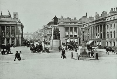 Regent Street, Westminster LB: Waterloo Place ser till Regent Street, 1896 av English Photographer