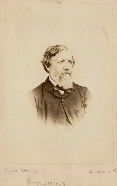 Robert Browning, poet av English Photographer