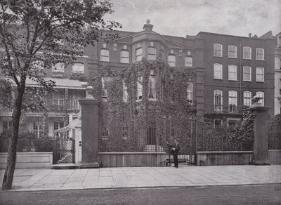 Rossettis hus i Cheyne Walk, Chelsea av English Photographer