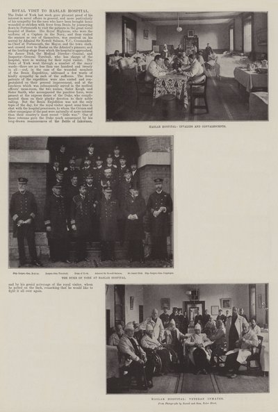 Kungligt besök på Haslar sjukhus av English Photographer