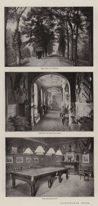 Sandringham House av English Photographer