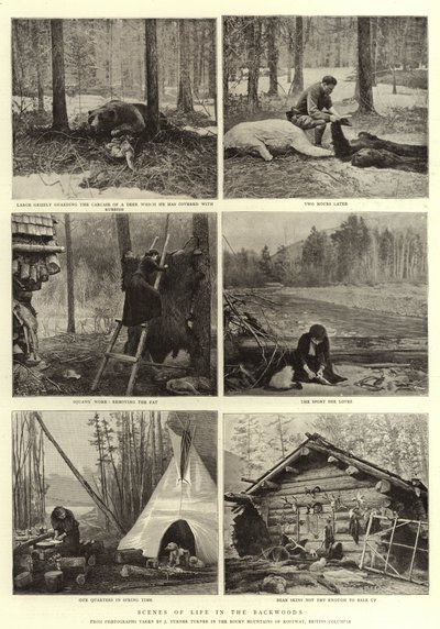 Livets scener i backwoods av English Photographer