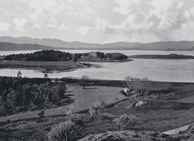 Skottland: Dunstaffnage Castle (s/v foto) av English Photographer