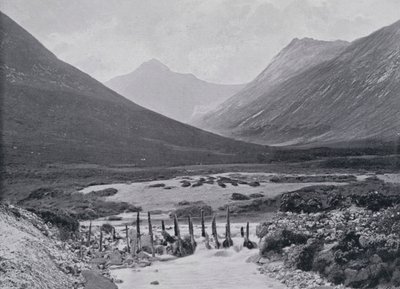 Skottland: Glen Sannox, Isle of Arran (s/v foto) av English Photographer