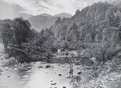 Skottland: In the Trossachs Glen (s/v foto) av English Photographer