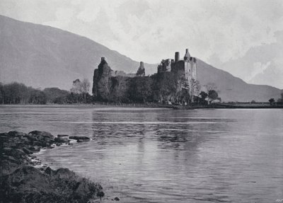 Skottland: Kilchurn Castle (s/v foto) av English Photographer