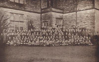 Sedbergh: Group of Boys (s/v foto) av English Photographer