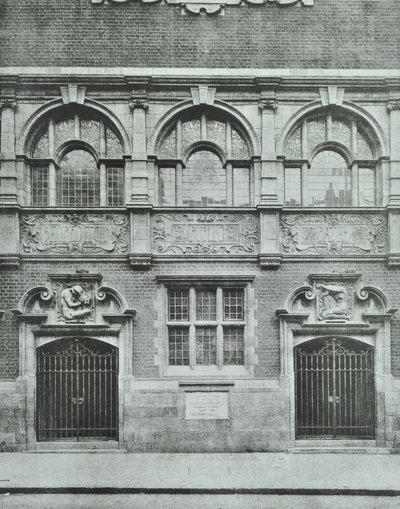 Shoreditch Public Baths: exteriör, 1898 av English Photographer