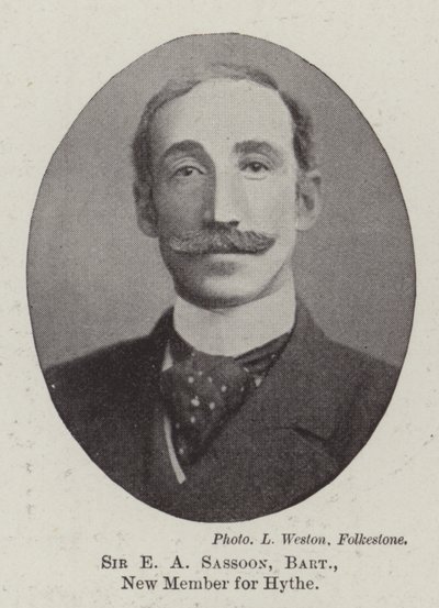Sir E A Sassoon, Baronet, ny medlem för Hythe av English Photographer