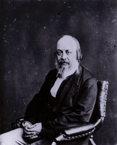 Sir Edwin Chadwick, engelsk socialreformator som har bidragit till förändringar av de fattiga lagarna och förbättringar av folkhälsa och sanitet (s/v foto) av English Photographer