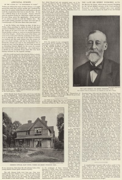 Sir Henry Ponsonby av English Photographer