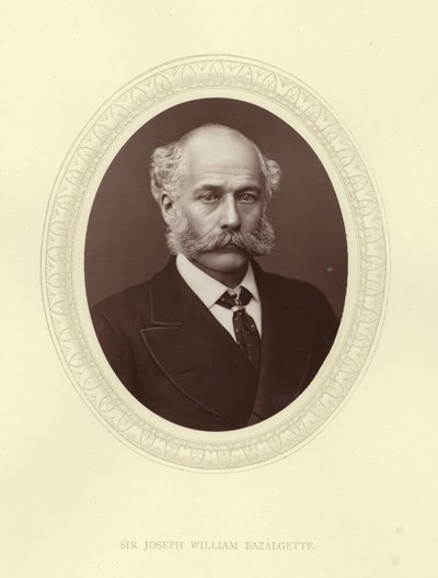 Sir Joseph William Bazalgette av English Photographer