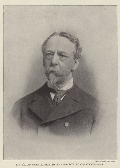 Sir Philip Currie, brittisk ambassadör i Konstantinopel av English Photographer