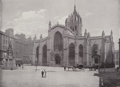 St Giles Church, Edinburgh av English Photographer