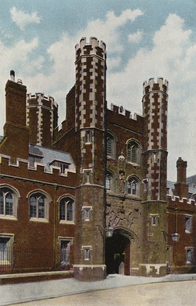 St. Johns College. Entréport av English Photographer