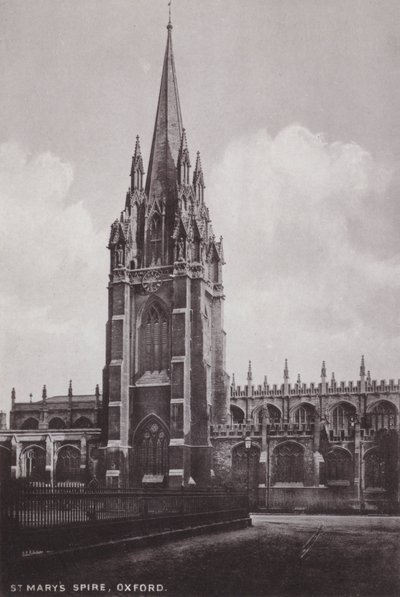 St Marys Spire, Oxford av English Photographer