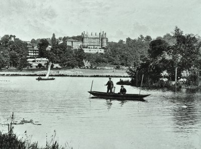 Star And strumpebandshem, Richmond Hill, Richmond: allmän bild, 1895 av English Photographer