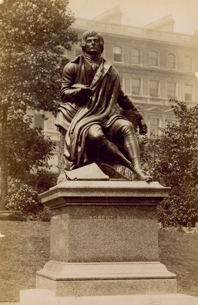 Staty av Robert Burns av English Photographer