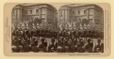 Stereografiskt tryck av Queen Victorias Diamond Jubilee av English Photographer