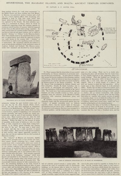 Stonehenge, Balearerna och Malta, antika tempel jämfört av English Photographer