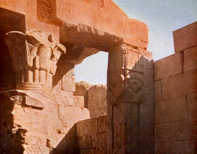 Tempel i El Medina, Egypten. av English Photographer