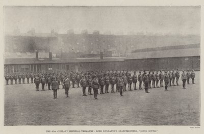 The 67th Company Imperial Yeomanry, Lord Dunravens Sharpshooters, går söderut av English Photographer