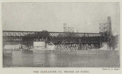 Alexander III, bron i Paris av English Photographer