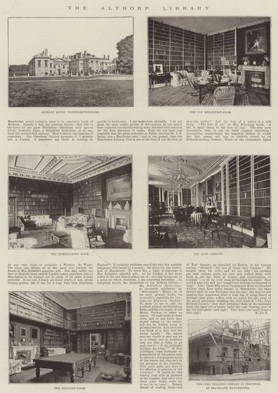 Althorps bibliotek av English Photographer