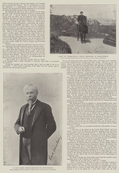 Ambassadörerna i Konstantinopel av English Photographer