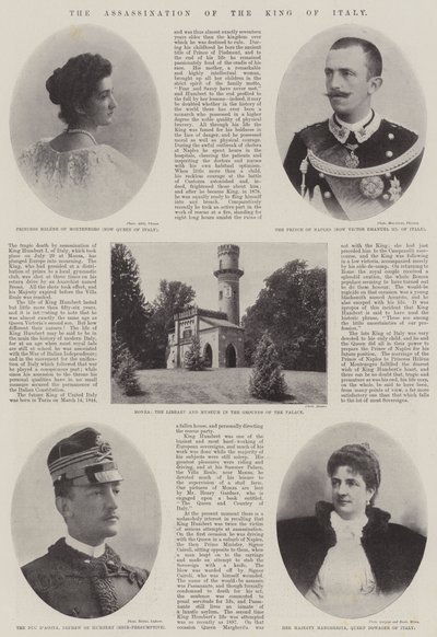 Mordet på kungen av Italien av English Photographer