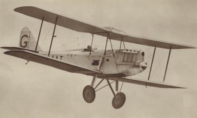 Avro "Avian" (svartvitt foto) av English Photographer