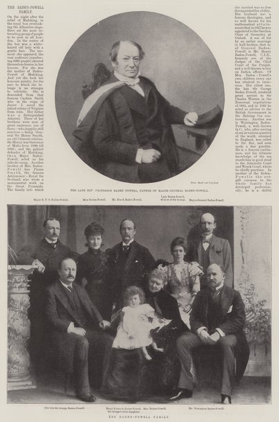 Familjen Baden-Powell av English Photographer