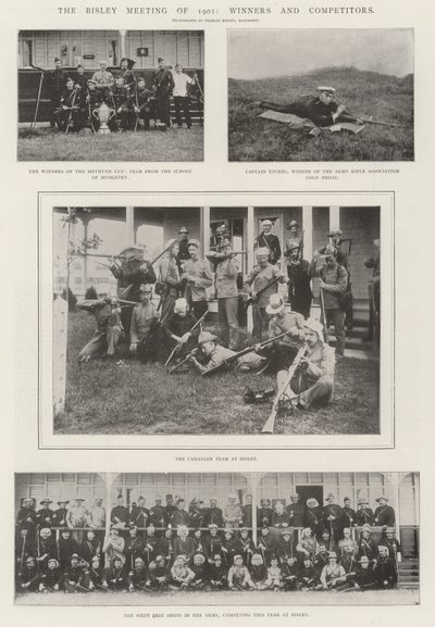 Bisley-mötet 1901, vinnare och tävlande av English Photographer