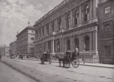 Carlton och Reform Clubs, Pall Mall av English Photographer