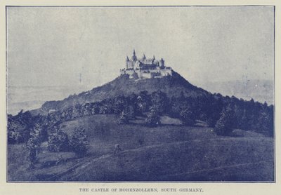 Slottet i Hohenzollern, södra Tyskland av English Photographer
